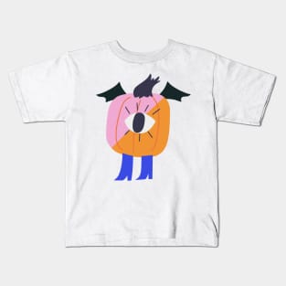 Halloween pumpkin Kids T-Shirt